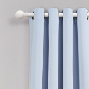 Insulated Grommet Blackout Window Curtain Panel Set