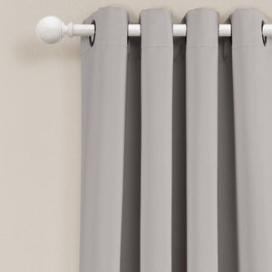 LushDecor Insulated Grommet Blackout Window Curtain Panel Set - view 6