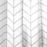 Calia Chevron Geo Window Curtain Panels Set