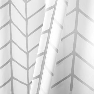 Calia Chevron Geo Window Curtain Panels Set