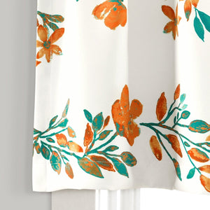 Tanisha Floral Valance Window Panel by LushDecor