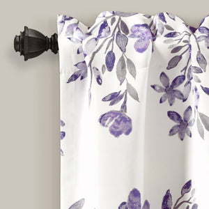 Tanisha Floral Valance Window Panel by LushDecor