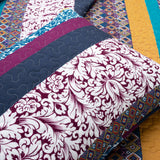 Boho Stripe Quilt Set