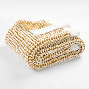 Chic And Soft Knitted Throw Blanket 60" x 50"