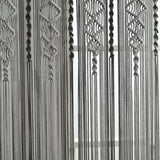 Boho Macrame Textured Cotton Window Curtain