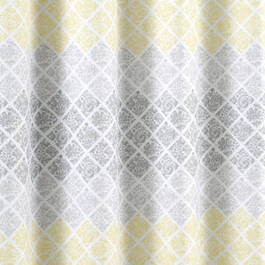 LushDecor Medallion Ombre Window Curtain Panel Set - view 2