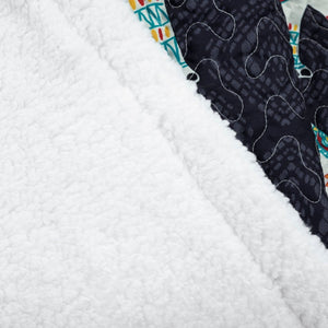 Hati Elephants Sherpa Throw