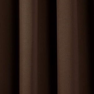 Insulated Grommet Blackout Window Curtain Panel Set