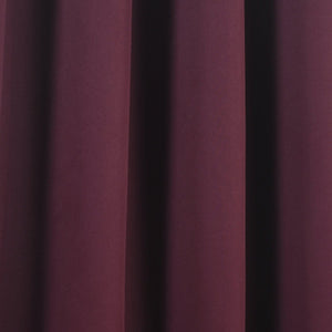 Insulated Grommet Blackout Window Curtain Panel Set