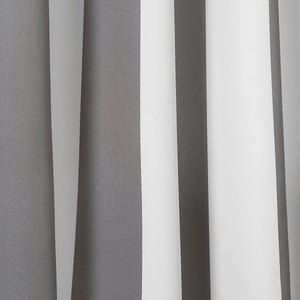 Wilbur Stripe Light Filtering Window Curtain Set
