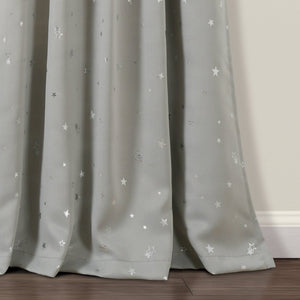 Star Blackout Window Curtain Set