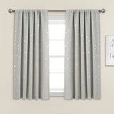 Star Blackout Window Curtain Set