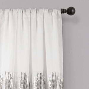 Night Sky Window Curtain Panel