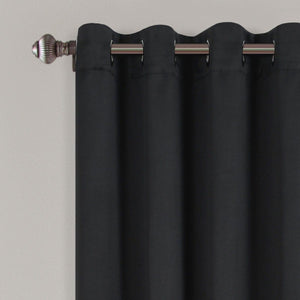 LushDecor Insulated Grommet Blackout Window Curtain Panel Set - view 10