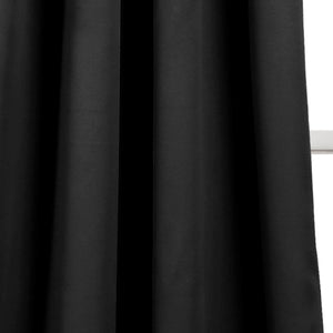 Insulated Grommet Blackout Window Curtain Panel Set