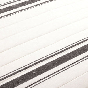 LushDecor Farmhouse Stripe Reversible Cotton Quilt Set - view 28