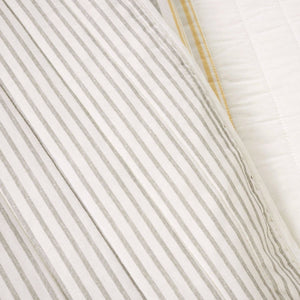 LushDecor Farmhouse Stripe Reversible Cotton Quilt Set - view 38