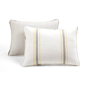 LushDecor Farmhouse Stripe Reversible Cotton Quilt Set - view 41