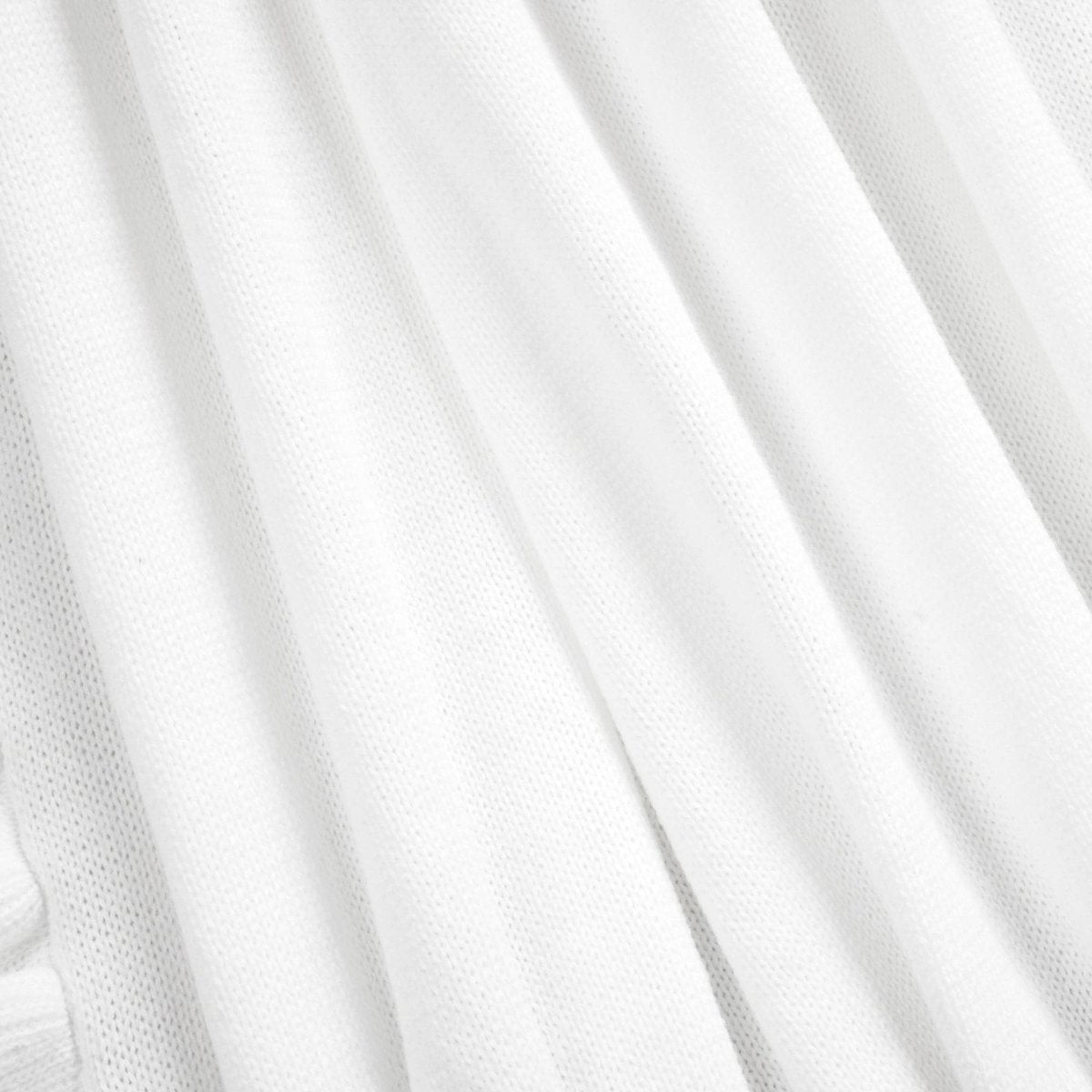 Reyna Soft Knitted Ruffle Throw