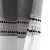 Terra Embroidery Shower Curtain