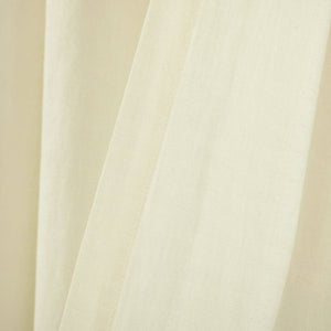 Belgian Flax Prewashed Linen Rich Cotton Blend Window Curtain Panel