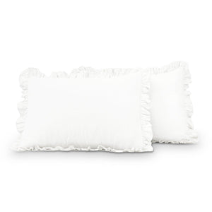 Belgian Flax Linen Rich Cotton Blend Bedspread 3 Piece Set