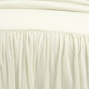 Belgian Flax Linen Rich Cotton Blend Bedspread 3 Piece Set