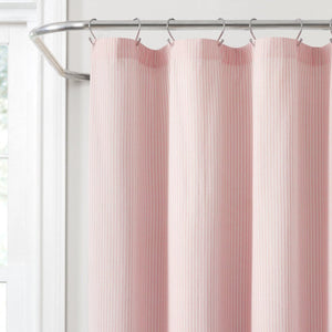 Vintage Stripe Yarn Dyed Shower Curtain by LushDecor