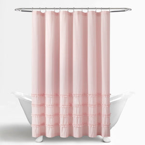 Vintage Stripe Yarn Dyed Shower Curtain by LushDecor