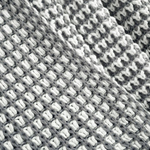 Chic And Soft Knitted Throw Blanket 60" x 50"