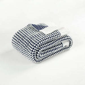 Chic And Soft Knitted Throw Blanket 60" x 50"