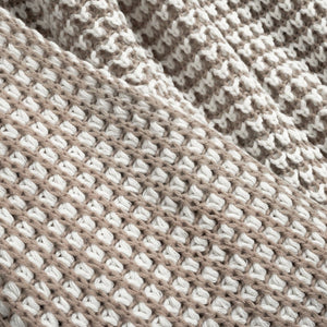 Chic And Soft Knitted Throw Blanket 60" x 50"