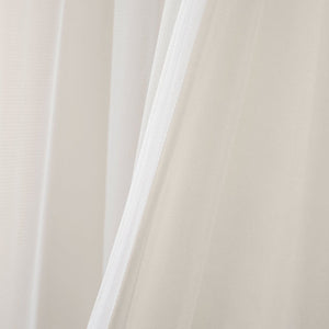 Dylin Flower Embroidery Window Curtain Panel
