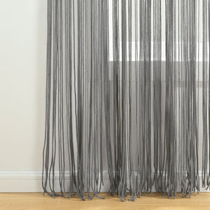 Boho Macrame Tassel Cotton Window Curtain Panel