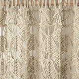 Boho Macrame Tassel Cotton Window Curtain