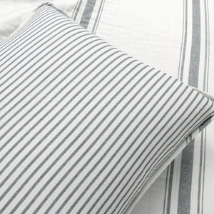 LushDecor Farmhouse Stripe Reversible Cotton Quilt Set - view 47