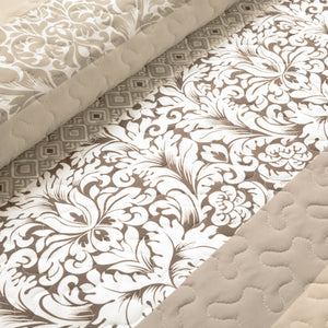 Boho Stripe 3-Piece Quilt Set