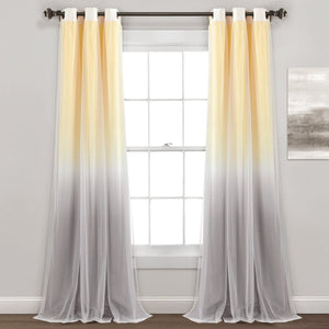 Umbre Fiesta Sheer Light Filtering Window Curtain Panel