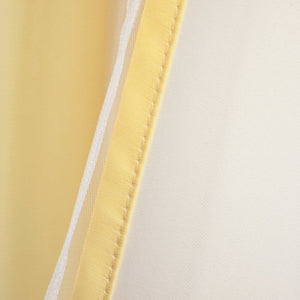 Umbre Fiesta Sheer Light Filtering Window Curtain Panel