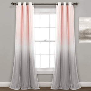 Umbre Fiesta Sheer Light Filtering Window Curtain Panel