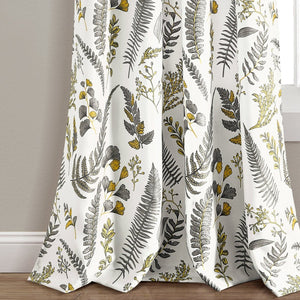 Devonia All Over Light Filtering Window Curtain Panel Set