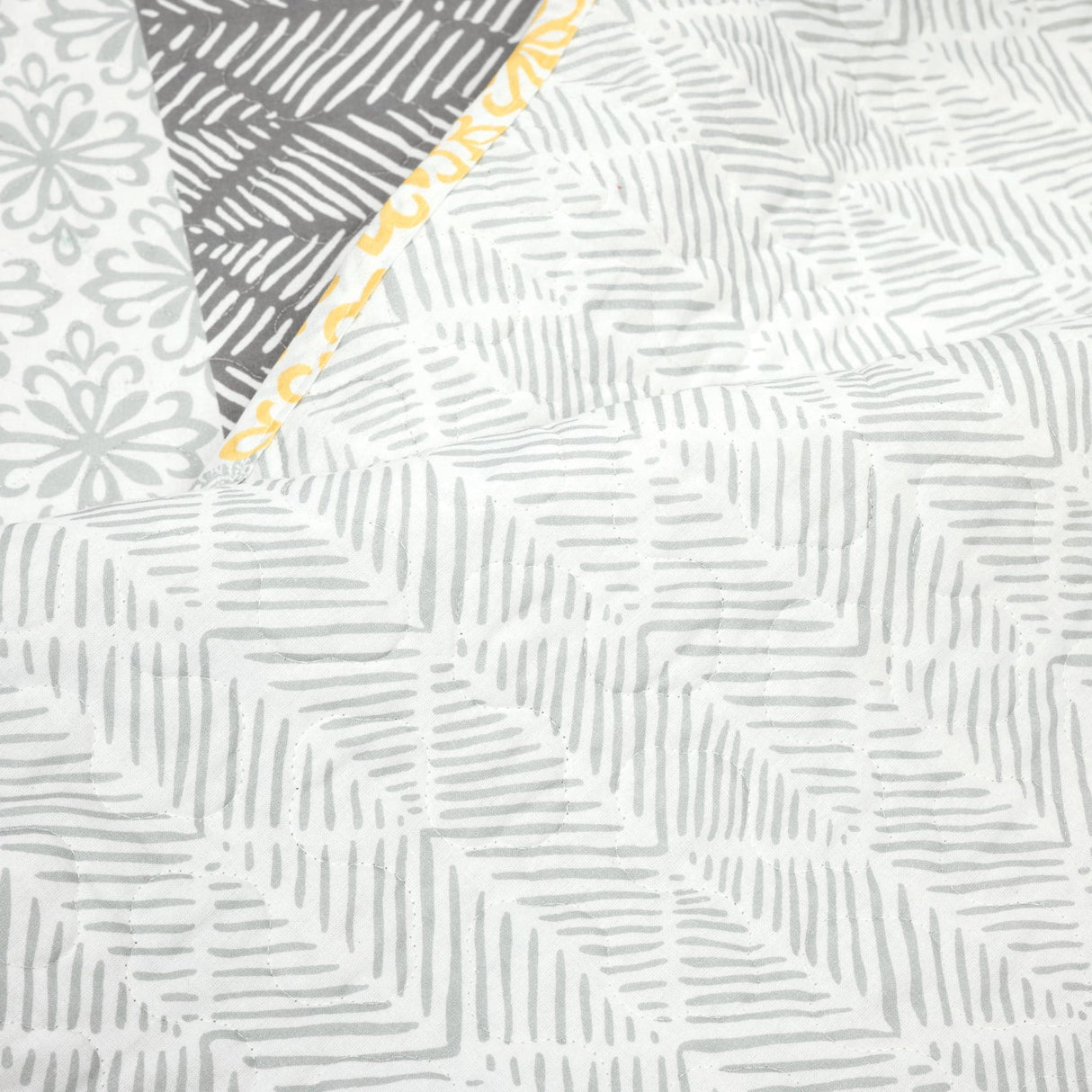 Bohemian Stripe Quilt 3 Piece Set