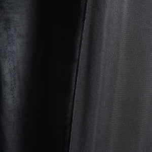 Prima Velvet Solid Grommet Light Filtering Curtain Panel Set