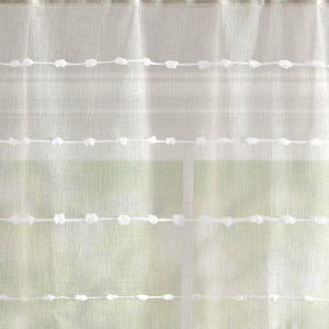 Farmhouse Textured Sheer Valance