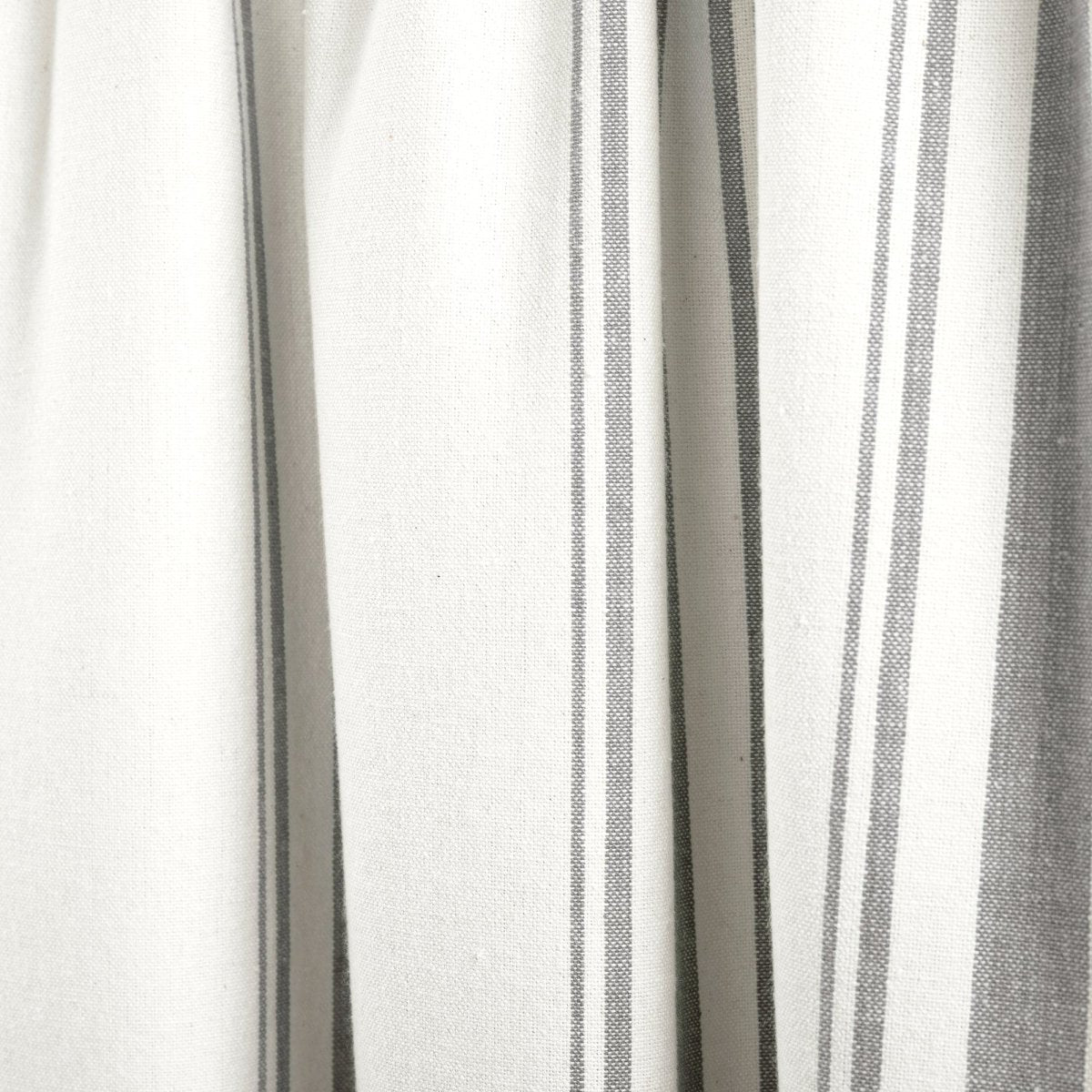 Farmhouse Stripe Yarn Dyed Recycled Cotton Blend Valance
