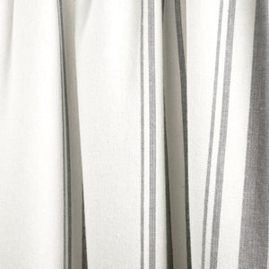 Farmhouse Stripe Yarn Dyed Recycled Cotton Blend Valance