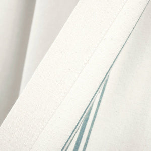 Farmhouse Stripe Yarn Dyed Recycled Cotton Blend Valance