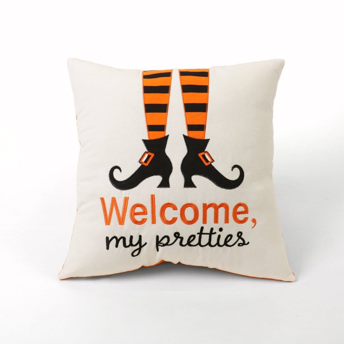 LushDecor Welcome My Pretties Decorative Pillow in Multi