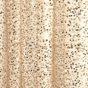 Ballgown Glam Sparkle Sequins Window Curtain Panel