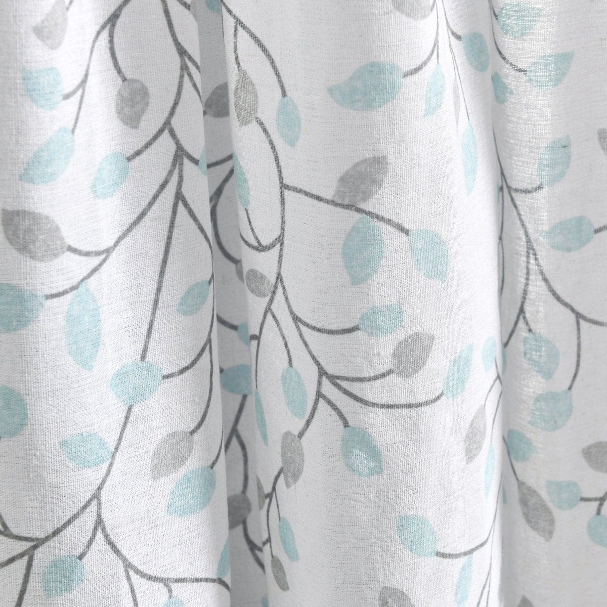 LushDecor Linen Button Botanical Garden Window Curtain Panel - view 3